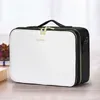 Cosmetic Bags Cases High End Leather Make Up Bag Female Portable Large Capacity Professional Artist with Storage Embroidery Toolbox 230113