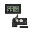 Thermomètres Ménagers Mini Numérique Lcd Hygromètres Intégrés Température Humidité Compteur Thermomètre Intérieur Noir Blanc Sn1074 Drop D Dh45G