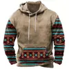 Herren Hoodies Sweatshirts Winter Sweatshirt Harajuku Ethnische Wind Grafiken Retro Kleidung Pullover Hemd Casual Straße Lose 230113