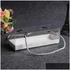 Gift Wrap 18.5Cmx6.5Cmx6.5Cm Clear Transparent Packing Box With Tray Baked Cookie Birthday Cake Lx1171 Drop Delivery Home Garden Fes Dhgnq