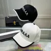 Fashion Letters Embroidery Baseball Caps Summer Ball Cap Designer Street Hat Beanies Men Women Beach Cap Bucket Hats Black White