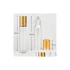 Parfumfles 10 ml Travel Clear Roller Navulbaar Rollon Glas per lipbalsems Roll op flessen Drop levering Gezondheid Schoonheid Geur Dh4gn