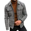 Men's Jackets Men's Jacket Blazers Fit Casual Fashion Autumn Plaid Coats Male Suit Top Elegant Luxury Clothing Costume Roupas Masculinas