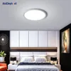 Taklampor Simple Round LED för sovrum loft korridor vita svarta guldlampor hem deco belysning fixturer AC90-260V luminaria