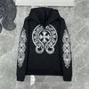 Graffiti Luminous Malt Hoodies für Männer und Frauen High -Version -Marke Sweater