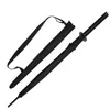 OnCourse Umbrella Negra Black japonês Samurai Ninja Sword Sun Straight 8 Ossos 230113