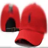 Broderi Polo Caps Luxury Baseball Cap Justerbara märken Bomull Skalle Sport Golf Curved Sunhat Fmen and Women Mxied Order