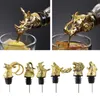 Bar Tools Alloy Silicone Wine Aerator Pourer Spout Decanters Elephant Stoppers Liquor flaskor 230113