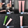 Botellas de embalaje 20G Pink Green Vacío Cosmético Plástico Tubo suave con 3 cuentas Rodillos Crema para ojos Aceite esencial Gel Envase Contenedor Otjup