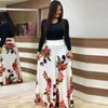 Abiti da festa Primavera Estate Office Lady Abito lungo Indie Folk Maxi Stampato da donna musulmana Abbigliamento islamico casual 11