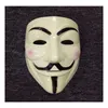 Parti Maskeleri V Vendetta Mask için Anonim Guy Fawkes Süslü Elbise ADT Kostüm Aksesuar Plastik Partisi SN5926 DROP TESLİM HOM DHC79