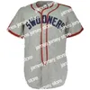 Jerseys College Baseball Baseball nosi Sinatra Swooners 1947 Road Jersey Shirt Custom Men Men Kobiet Młodzieżowe koszulki baseballowe Dowolne imię i numer