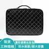 Cosmetic Bags Cases Diamond Lattice Cosmetic Box Ins Portable Pu Bag Waterproof Travel Storage 230113