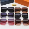 2023 Summer Designer Sunglass moda męska kobieta pełna ramka okulary przeciwsłoneczne z literami gogle popularne okulary 6 kolorów z prezentem 305m