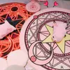 Carpet Anime Sakura Magic Array Mat Door Antislip Plush Princess Creative Handmade Living Room Coffee Table 230113