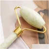 Party Gunst Jade Roller Masr Natural Crystal Stone Face Gua Sha Tools Creative Gift Supplies Drop Delivery Home Garden Feestelijk evenement DHD5F