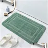 Carpets Rectangar Carpet Hine Washable Soft And Delicate Tpr Latex Bottom Rapid Water Absorption Bathroom Living Room Door Drop Deli Dhys2