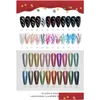 Гель гвоздь серого цвета Sier Metal Color Set12 Colors Art Gelpolish Gliter Paint Set набор набор длительной простым живопись