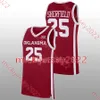 College Basketball Wears Mens Custom Oklahoma Sooners College Basketball Jersey Jacob Groves 1 Jalen Hill Yaya Keita Jake Moser C. J. Noland Luke Northweather Youth