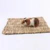 Carpets Hand Woven Natural Seagrass Mat Chew Bed For Hamsters Rabbits ParrotCarpets