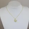 Chaînes mode bijoux en forme de coeur collier maman lettre incrusté strass Long pendentif pour la fête des mères amour cadeau MotherChains