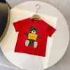 T-shirt designer per bambini cartone animato camicie da ghigliottino per bambini a maniche corte di lusso