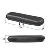 Pencil Cases Black Pen Case Portable Eva Hard Shell Holder Office Stationery Pouch Earphone Makeup Storage Bag Lx1722 Drop Delivery Dhtma