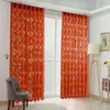 Curtain Vines Leaves Tulle Door Window Drape Panel Sheer Scarf Valances Drapes Voile Home Decoration