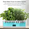 Andere Gartenlieferungen Hydroponik Wachstumssystem Indoor Kraut Kit Automatisch Timing LED Wachsen Smart Wasserpumpe für Heimblumentöpfe 230113