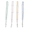 4 couleurs collier de sublimation pendentif de transfert de chaleur collier de perles de chapelet croix jésus pendentifs en métal FY5342 ss0113