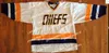 Maillots de hockey pour hommes # 16 Jack Hanson Maillot des Chiefs de Charlestown 17 Steve Hanson 18 Jeff Hanson Brother Slap Shot Film Maillot de hockey cousu