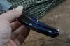 Twosun plegable cuchillo de bolsillo colorido mango de titanio Flipper d2 cuchilla satén al aire libre caza de acampada herramienta edc red ts248