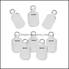 Gift Wrap Blank Printing Colors Neoprene Liquid Soap Bottle Holder 30Ml Hand Sanitizer Keychain Rra13020 Drop Delivery Home Garden F Otfou