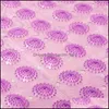 Bath Mats Antislip Mas Mat 35X65Cm Bathroom Pierced Pvc Safe Pad With Suction Cups Nonslip Accessories Dbc Drop Delivery Home Garden Dhmxd