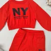 1-8Years Baby Kinder Mädchen Kleidung 2 stücke set Herbst Langarm Hoodies Ausgestelltes Hosen kinder Mädchen Winter Kleidung Outfits lässig