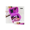 Borse cosmetiche Donna Noble Crown Grande capacità Custodia per trucco professionale Organizer Borsa di alta qualità Scatola portaoggetti portatile per pennelli Valigia Dhwvv