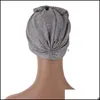 Czapki do czapki/czaszki czapki/SKL 2021 Mticolor Glitter Bowknot moda turban czapka czoło duży łuk diamondstuddddded turbany dla Wome OTQR3