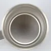 Tazza da caffè in argento da 12 once Tazza con manico Bicchieri da viaggio in acciaio inossidabile Bicchiere isolato sotto vuoto a doppia parete con coperchi 001