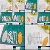 Zanaat Araçları 2 Set Sörf Püskürtme Kartları Metal Kesme Diy Scrapbooking damgası/PO Albüm Dekoratif Kabartma Kağıt Kartı Otrfn