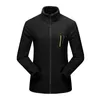 Giacche da caccia Uomo Donna Full-zip Soft Polar Fleece Jacket Coat Top Giacca a vento per la primavera Autunno Inverno Outdoor Classic Fit Escursionismo Campeggio