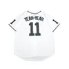 The Sandlot # 11 Alan Yeah-Yeah Mode Film Baseball Jersey Cousu S-3XL