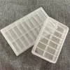 Watch Repair Kits 12/18 Solts Accessories Box Transparent Plastic Case For Winding Stem Crown Spring Bar Watches Tool Storage Boxes