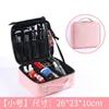 Sacs à cosmétiques Cas Partition professionnelle rose Pu peau sac cosmétique stockage suivi ongles tatouage étui portable grande capacité 230113