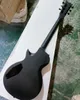6 strängar matt svart elektrisk gitarr med humbucker rosenträ fretboard anpassningsbar