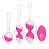 Articles de beauté Kegel Balls Vibromasseur Oeuf Vibrant Jouets Sexy Pour Femme Télécommande Exercice Serré Vaginal Ben Wa Geisha Muscle Shrink