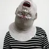 Партийная маски Хэллоуин обратный старик голова Зомби латекс кровавый страшный инопланетянин