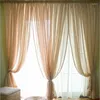 Gordijn 8 kleuren 1 2,80 cm vaste raam Cortinas pure gordijnen voor woonkamer/slaapkamer translucidus el Home Decor Aangepast