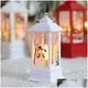 Juldekorationer ￥r 2023 Lykta Light Merry For Home Navidad Tree Ornaments Xmas Gifts Drop Delivery Garden Festive Party Sup Dhudk