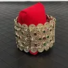 Bangle Algeria Open Женский браслет подарок кафтан ювелирные украшения винтажный дизайн выреза Metal большой размер шириной