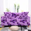 Chair Covers Elastic Sofa Cover For Living Room Butterfly Printed Slipcover Stretch Combination Corner Sectional Couch 1-4 Seater